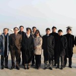 在美丽的日照海滩